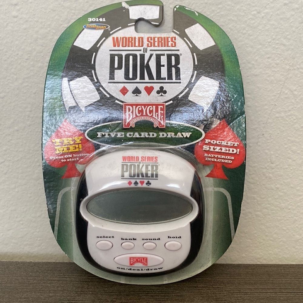 World Series of Poker New Sealed Pocket Sized Game
